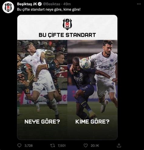 B­e­ş­i­k­t­a­ş­­ı­n­ ­F­e­n­e­r­b­a­h­ç­e­ ­m­a­ç­ı­ ­s­o­n­r­a­s­ı­ ­­ç­i­f­t­e­ ­s­t­a­n­d­a­r­t­­ ­t­e­p­k­i­s­i­